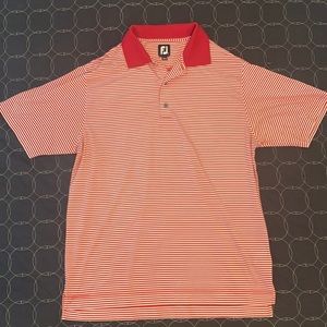 FootJoy Striped Performance Golf Polo
